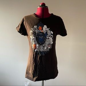 Doctor Who Tee Fury Black Top